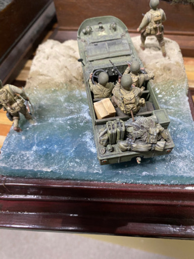 1/35 ジオラマ完成品 「NORMANDY 1944」ノルマンディー上陸作戦 1/35 ジオラマ完成品 「NORMANDY 1944」ノルマンディー上陸作戦