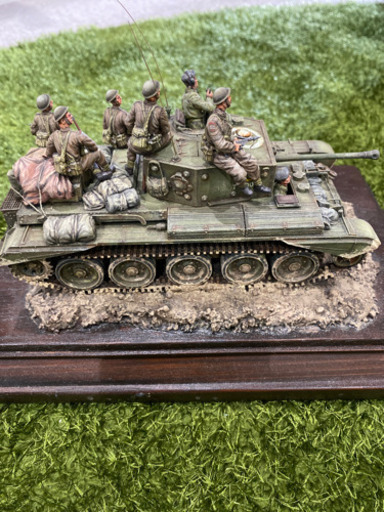 1/35 ジオラマ完成品 アメリカの戦車乗りの男達 - 模型、プラモデル 1/35 ジオラマ完成品 アメリカの戦車乗りの男達 - 模型、プラモデル