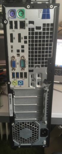 1TB! HP ProDesk 600G1SFF (win10) とディスプレイ,キーボードのセット