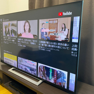 2019年製REGZA ４K液晶テレビ55型　使用頻度少