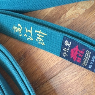 空手の帯 緑 紫 茶の３本各0円 ちょびひこ 浦添の武道 格闘技 空手 の中古あげます 譲ります ジモティーで不用品の処分