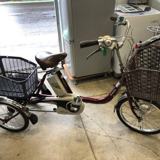 Panasonic 電動三輪車 10Ah 電動自転車