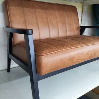 0520-12 未使用品 2Pソファ 110幅 福岡城南片江