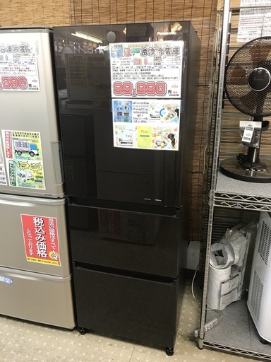 パナソニック 335L 3ドア冷凍冷蔵庫 NR-C341GC