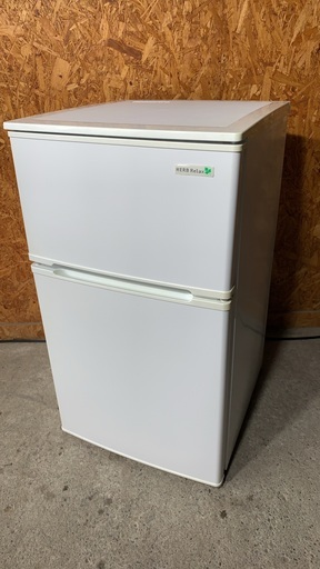 ヤマダ電気　２ドア冷蔵庫　２０１５年　９０L