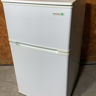 ヤマダ電気 2ドア冷蔵庫 2015年 90L