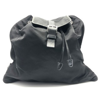 PRADA プラダ ロゴプレート 巾着 リュック・デイパック ナイロン