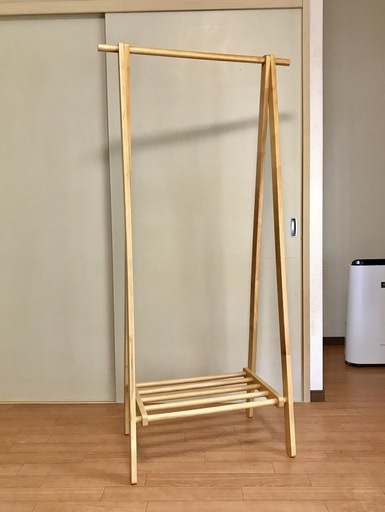 ハンガーラックニトリ木製 オランジーナ 西大井の収納家具 タンス 衣類収納 の中古あげます 譲ります ジモティーで不用品の処分
