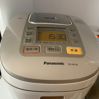 Panasonic 炊飯器　SR-HB104