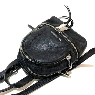 美品】Michael Kors マイケルコース 30T6SEZB1L RHEA ZIP XS MSGR