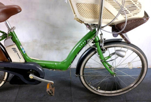 ①407番 ‼️バッテリー絶好調‼️ブリヂストン✨前後子供乗せ電動自転車