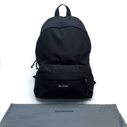 BALENCIAGA バレンシアガ 503221 バックパック エクスプローラー リュック・デイパック ナイロン ブラック　リュックサック