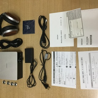 【中古】　デノン　ハイレゾ対応　USB-DAC・ヘッドホンセット...