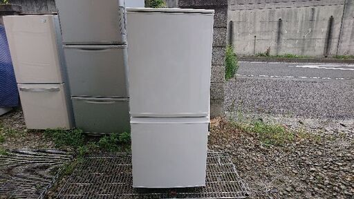 (売約済み)シャープ 冷凍冷蔵庫 SJ-UY14-W 137L 2014年製