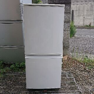 売約済み)シャープ 冷凍冷蔵庫 SJ-UY14-W 137L 2014年製