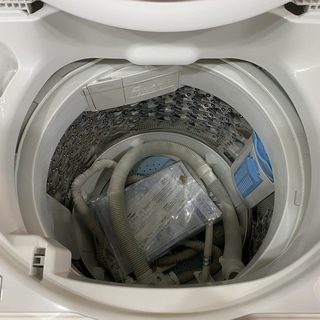 洗濯機 東芝 TOSHIBA AW-6G5(W) 2017年製 6.0kg 中古品