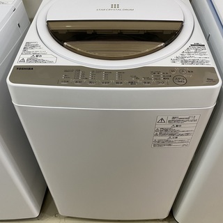 洗濯機 東芝 TOSHIBA AW-6G5(W) 2017年製 ...