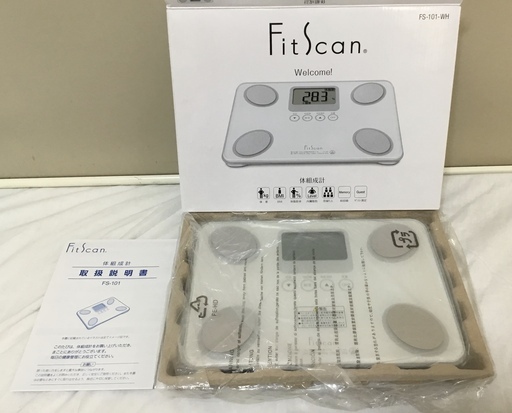 ＜新品＞タニタ 体組成計 フィットスキャン FS-101-WH