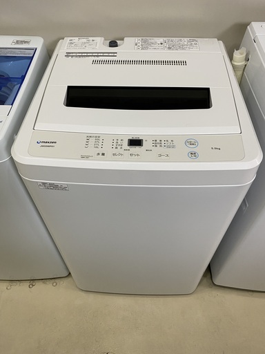 洗濯機 マックスゼン maxzen JW55WP01 2019年製 5.5kg 中古品