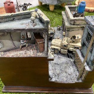 1/35 ジオラマ完成品　中東戦争の混乱