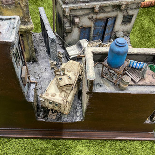 1/35 ジオラマ完成品　中東戦争の混乱