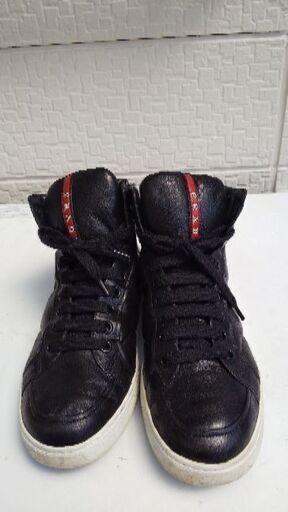 プラダスポーツ ハイカットスニーカーサイズ7 良品