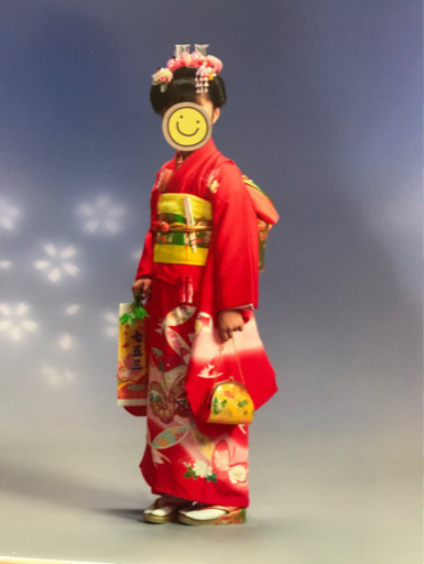 七五三　7歳用　女子着物セット