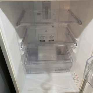 冷蔵庫 MITSUBISHI 三菱 MR-P15Y-S 2015年製 2D 146L シルバー 中古品