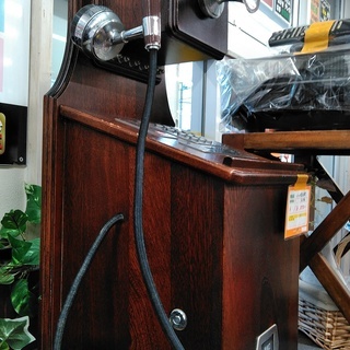 レトロ　昭和　アンティーク　電話機　ジャンク品