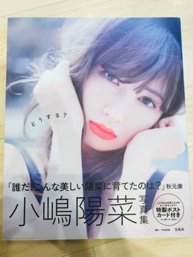 写真集 小嶋陽菜 けんすけ 高宮の写真集の中古あげます 譲ります ジモティーで不用品の処分