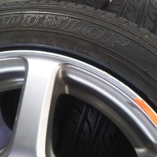 軽自動車14インチ 夏【希少】ワイド太サイズ5Jアルミ ジーノ ミラ アルト ラバン ライフ ゼスト プレオ 富山 165/55Ｒ14 軽トラ サンバー キャリー ハイゼット