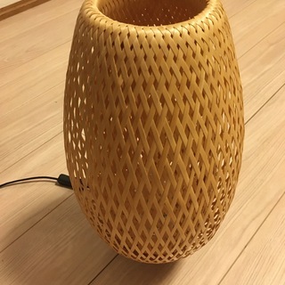 値下げしました 竹製間接照明　フロアランプ