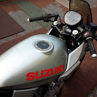 NO.3204 GSX400Sカタナ ヨシムラドラッグ集合マフラー