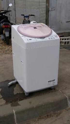8キロ洗濯機◆乾燥付き◆SHARP◆2012年製◆保証付き◆配送設置無料!!
