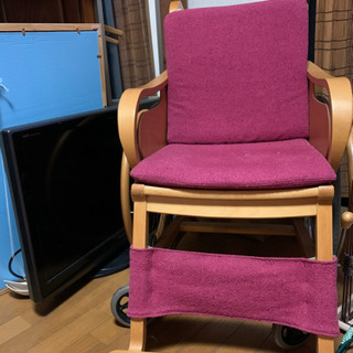 木製高級車椅子 室内用