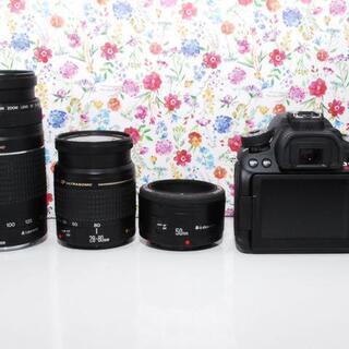 ☆全国発送対応☆交渉可☆【超人気】Canon EOS 80D トリプルレンズ 豪華