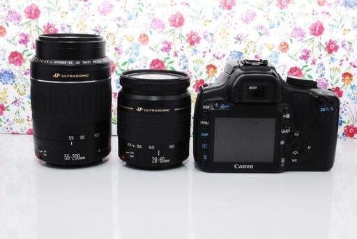 ☆全国発送対応☆交渉可☆Wi-Fi☆Canon kiss X☆ダブル 