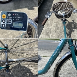 大阪府以内無料発送 Panasonic 8.9AH電動アシスト自転車 W19
