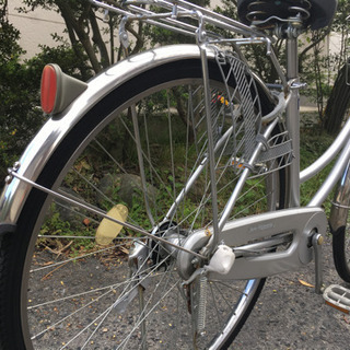 115 ママチャリ27インチ 内装3段変速 オートledライト Kurukuru 土岐市の自転車の中古あげます 譲ります ジモティーで不用品の処分