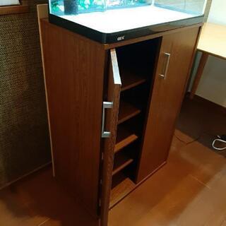 その他 GEX60cm水槽セット（自作水槽台付）