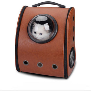 宇宙船カプセル型　リュック　犬猫兼用　キャリーバッグ