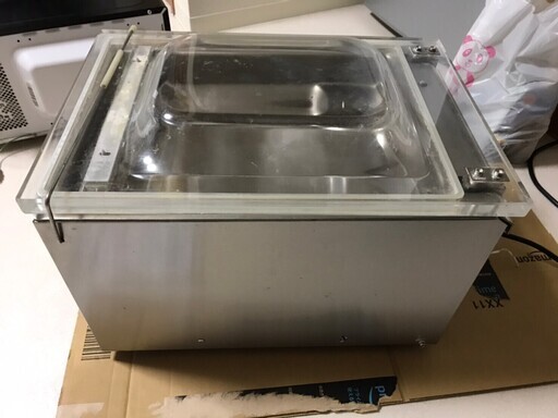 業務用 卓上型 自動真空包装機械 IP20 2018年製 動作品 真空パック器 コロナの時期の飲食店、テイクアウトに最適 完全真空OK 100V