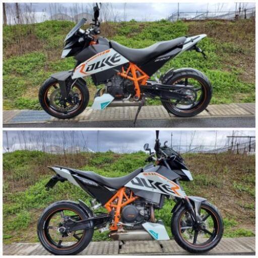 明石市～強烈な加速！比較的美車！KTMの690デュークR！純正豪華アイテム多数！質問・現車確認大歓迎！車検あり！