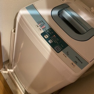 無料／難あり【一人暮らしを始める方必見】洗濯機「NW-5SR」