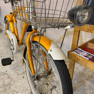 自転車 【取引き中。オシャレ】20インチ ビーチクルーザー