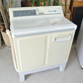レトロ 二層式洗濯機 ブラザー新珠 1990年製 WF-603 ...