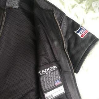  KADOYA メッシュレザー　　　カドヤ 本革Tシャツ


