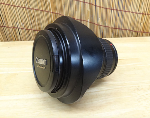 CANON ULTRASONIC ZOOM LENS EF 16-35mm 1:2.8 L USM Φ77mm オートフォーカスレンズ キャノン レンズフード EW-83E付