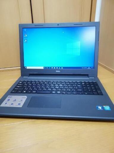 【この価格でSSD搭載！】DELL　外観も綺麗　すぐ使える♪　ノートPC 　パソコン　Windows10  無線LAN　Wi-Fi　簡単ネット接続　DVD　バッテリー稼働OK