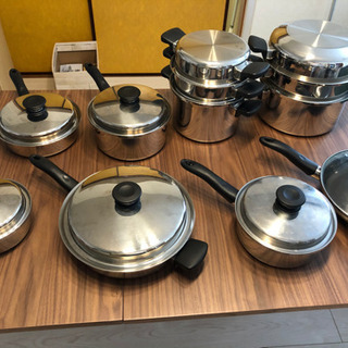 アムウェイ鍋セット＋フライパン